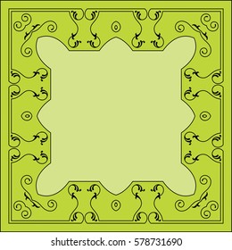 Frame Border Design Vector Art
