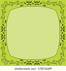 Frame Border Design Vector Art