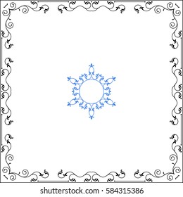 Frame Border Design Vector Art