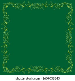 Frame Border Design Vector Illustration