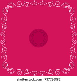 Frame Border Design Vector Illustration