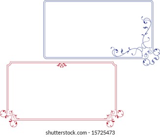 Frame, Border Designs in various shapes