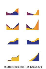 
Marco Elemento de borde plano Diseño Colección