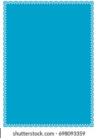 Frame border label page vector vintage simple