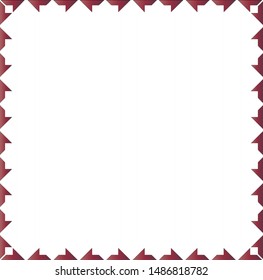 Frame border line page vector simple banner