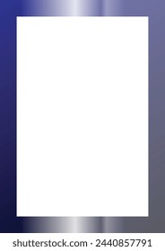 Frame border line page vector simple cover.