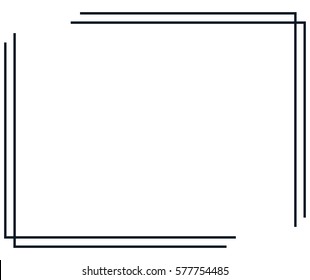 line border design