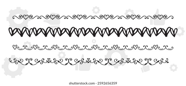 Frame border ornament. Decor line design pattern, flower luxury decoration. Book element, antique ornate classic floral. Elegant baroque label old filigree calligraphy shapes. Vector retro garish card