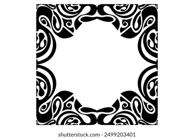 Frame Border Ornament for Decoration Design