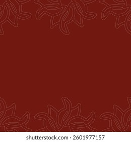 frame border pattern seamless flowers