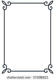Frame border vintage