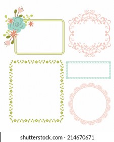 Frame Borders Set Design