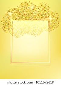 Frame bright gold