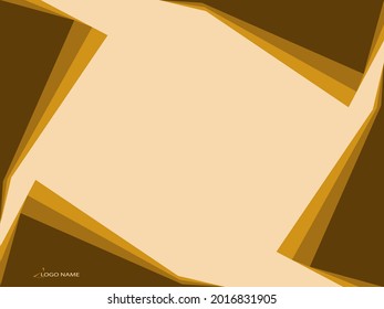 Rahmen BROWN Diavektor abstrakt