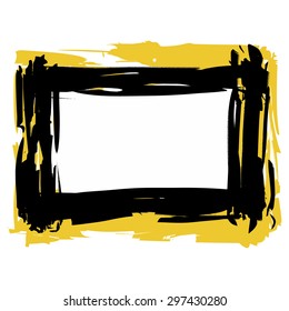 Frame brush style : vector eps.10