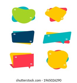frame bubble dialog box for quote talk text template