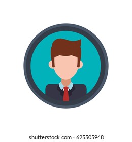 frame businessman faceless picture