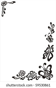 Frame butterfly