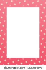 frame capable of entering text in abstract pattern background