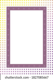 frame capable of entering text in abstract pattern background