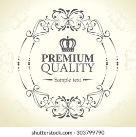 Frame card design, vector illustration eps 10.