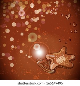 Frame chocolate pattern
