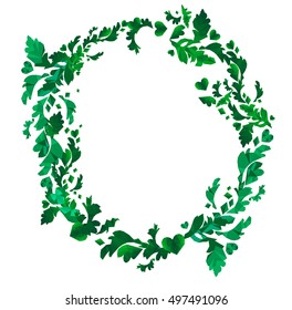 frame circle, Frame, design elements, vector, illustration