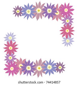 Frame of clematis