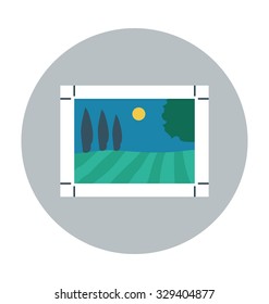 
Frame Colored Vector Illustration
