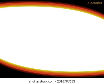 frame colorful slide vector abstract white background