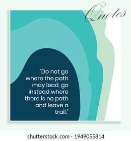 Frame colorful squares with wise quotes