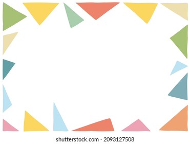 7,674 Triangle Border Corner Images, Stock Photos & Vectors 