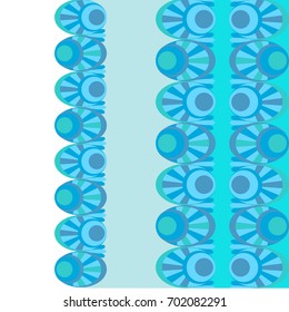 Frame colorful vector background for design use pattern blue