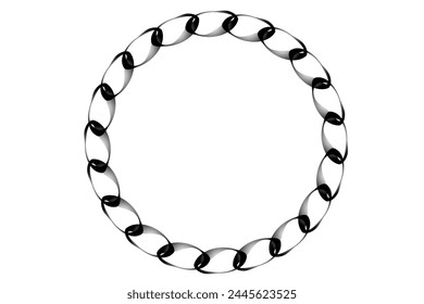 Frame composed of simple fluid like chains