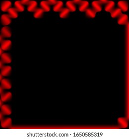 frame for a congratulatory inscription or picture