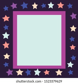 frame with copy space for text or image