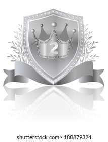 Frame crown ribbon