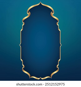 Frame Decoration for islamic bacground