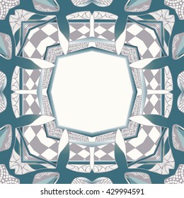 Frame Decorative. Abstract Background.