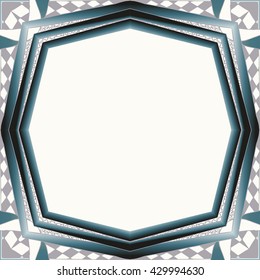 Frame Decorative. Abstract Background.