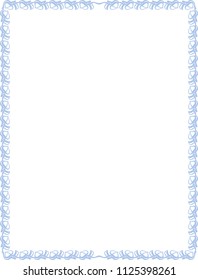 Frame Decorative Art Nouveau Style