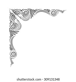 frame. Decorative design vector elements