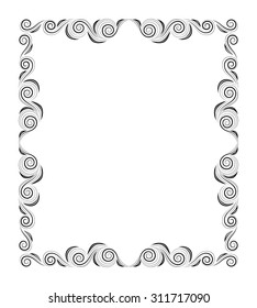 frame. Decorative design vector elements
