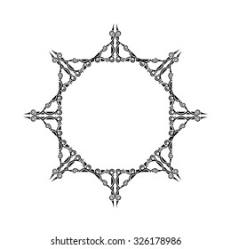 frame. Decorative design vector elements