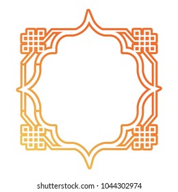 frame decorative figures  design