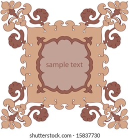 Frame design Abstract