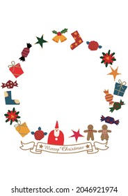 A frame design for Christmas day.
The material of the frame.
A template Christmas card.