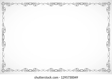 Frame for design drawn in vector illustration eps 10.