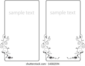 Frame Design (Design Element frame)