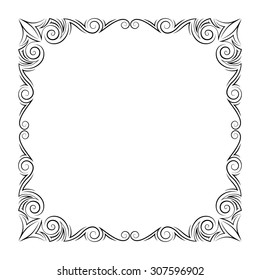 frame. design elements. 